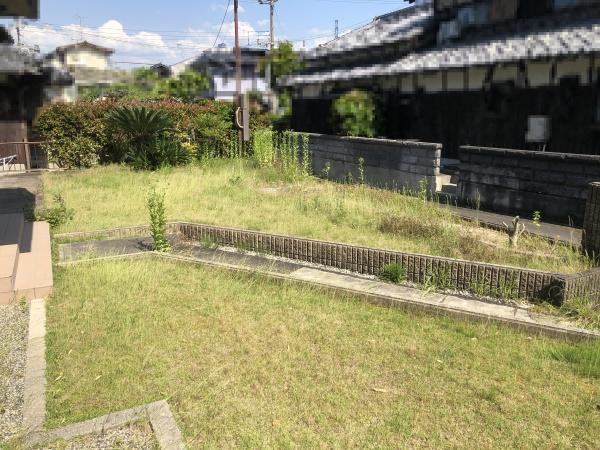 大津市日吉台　中古戸建 現地写真（庭）