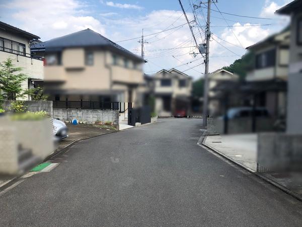 京都市北区衣笠赤阪町　中古戸建 現地写真（前面道路含む現地写真）