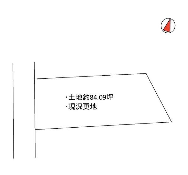 京都市左京区銀閣寺前町　売土地 間取図・土地図