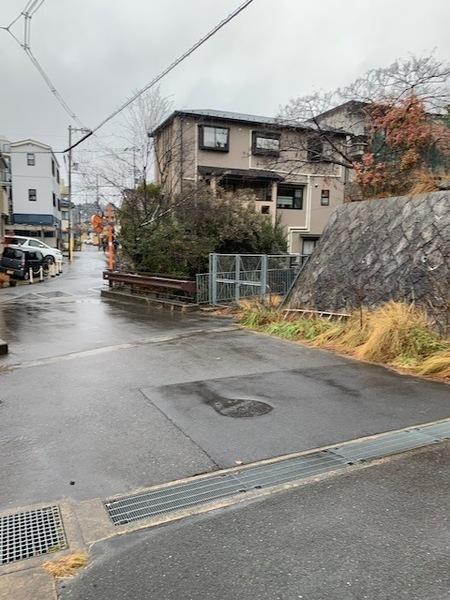 京都市左京区銀閣寺前町　売土地 現地写真（前面道路含む現地写真）
