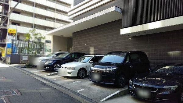 エスリード大手前　2階部分 共用部写真（駐車場）