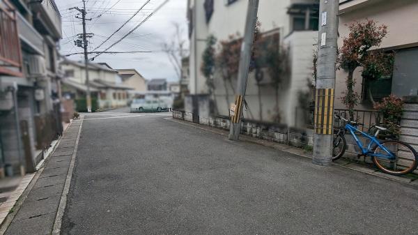 京都市右京区太秦皆正寺町　中古戸建 現地写真（前面道路含む現地写真）