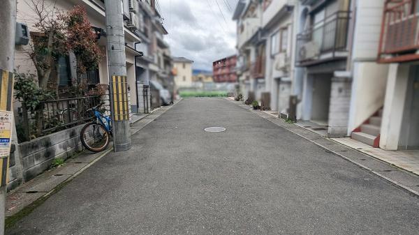 京都市右京区太秦皆正寺町　中古戸建 現地写真（前面道路含む現地写真）