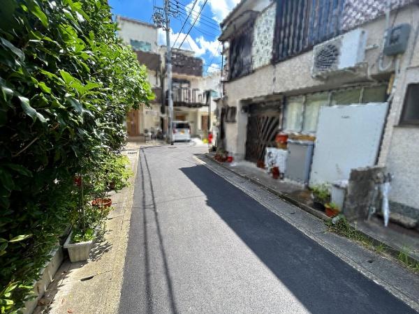 京都市右京区太秦組石町　中古テラスハウス 現地写真（前面道路含む現地写真）