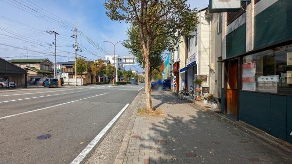 京都市左京区下鴨梅ノ木町　店舗 現地写真（前面道路含む現地写真）
