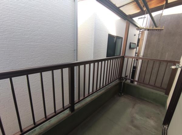 大阪市此花区酉島3丁目　中古戸建 現地写真（バルコニー）