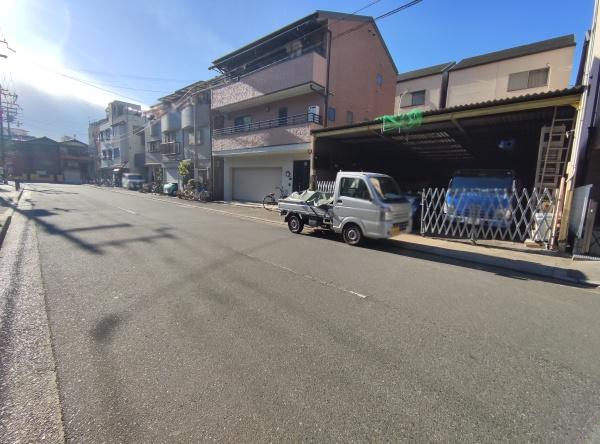 大阪市港区三先２丁目　売土地 現地写真（前面道路含む現地写真）