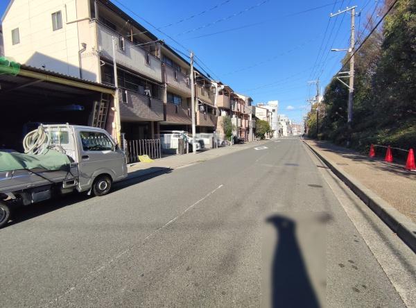 大阪市港区三先２丁目　売土地 現地写真（前面道路含む現地写真）