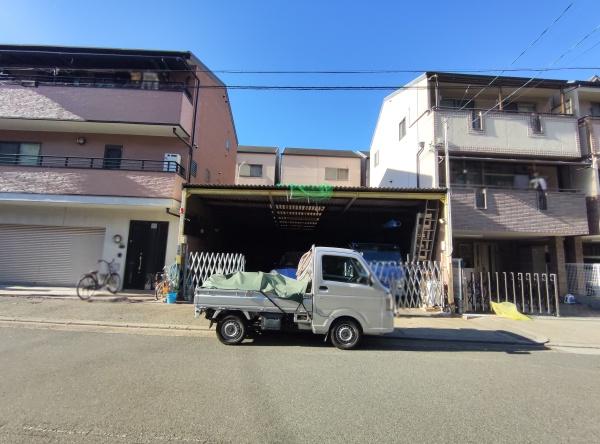 大阪市港区三先２丁目　売土地 現地写真（前面道路含む現地写真）