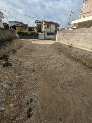 堺市堺区霞ヶ丘3丁　売土地 現地写真（前面道路含む現地写真）