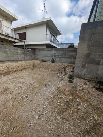堺市堺区霞ヶ丘3丁　売土地 現地写真（前面道路含む現地写真）