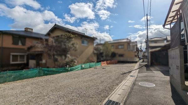 京都市西京区樫原下ノ町　建築条件無売土地 現地写真
