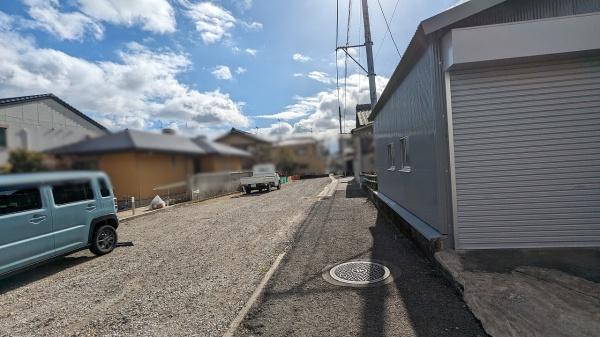 京都市西京区樫原下ノ町　建築条件無売土地 現地写真
