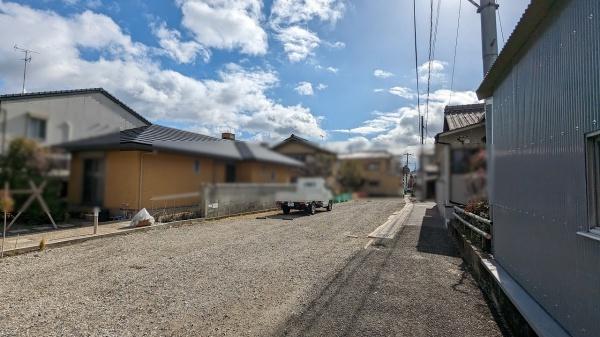 京都市西京区樫原下ノ町　建築条件無売土地 現地写真