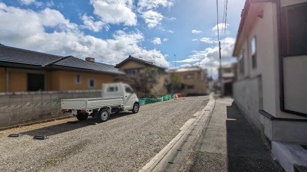 京都市西京区樫原下ノ町　建築条件無売土地 現地写真