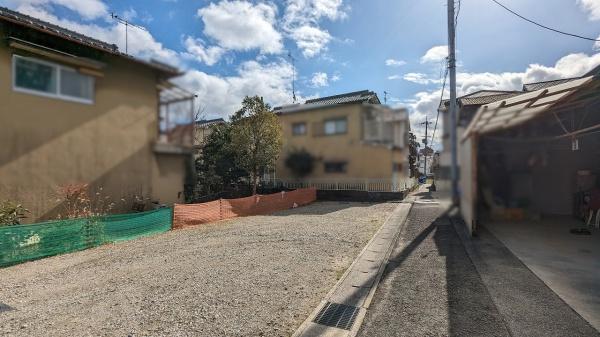 京都市西京区樫原下ノ町　建築条件無売土地 現地写真