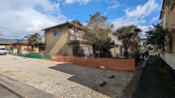 京都市西京区樫原下ノ町　建築条件無売土地 現地写真