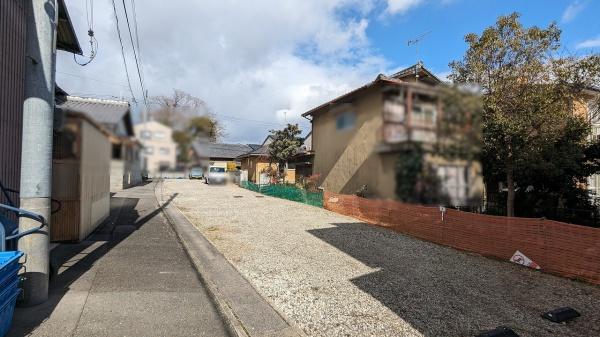 京都市西京区樫原下ノ町　建築条件無売土地 現地写真