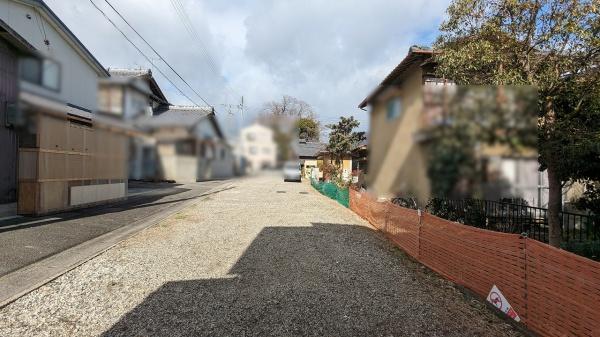 京都市西京区樫原下ノ町　建築条件無売土地 現地写真
