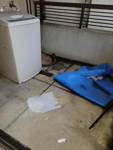 堺市北区南花田町　中古戸建 現地写真（バルコニー）