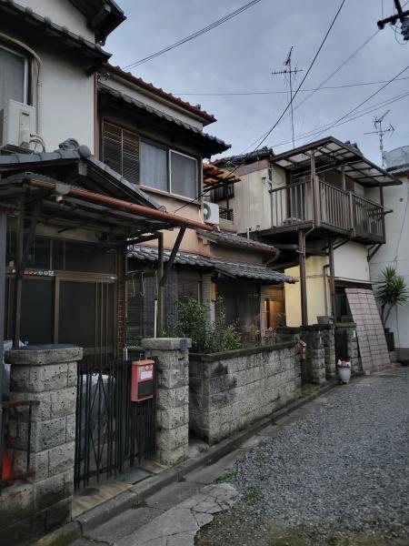 堺市北区南花田町　中古戸建 現地写真（前面道路含む現地写真）