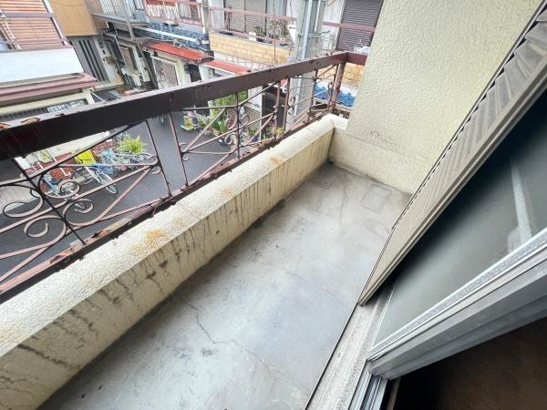 大阪市住之江区御崎2丁目　中古テラス 現地写真（バルコニー）