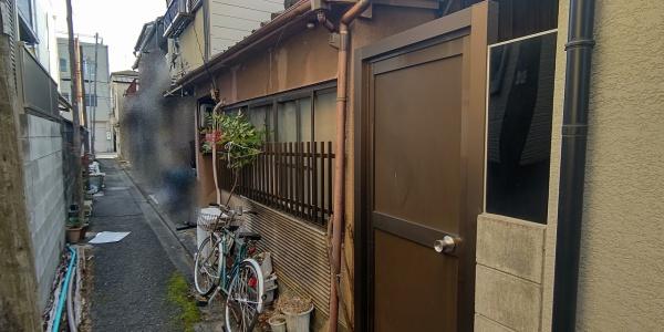 京都市右京区太秦安井馬塚　古家付き売土地 現地写真