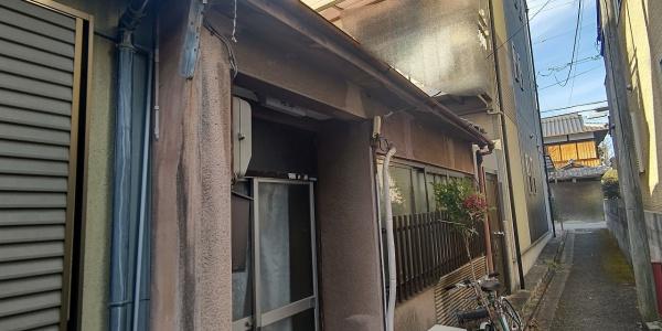 京都市右京区太秦安井馬塚　古家付き売土地 現地写真