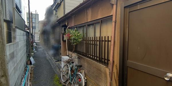 京都市右京区太秦安井馬塚　古家付き売土地 現地写真