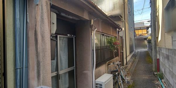 京都市右京区太秦安井馬塚　古家付き売土地 現地写真