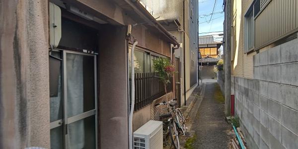 京都市右京区太秦安井馬塚　古家付き売土地 現地写真