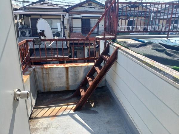 大阪府松原市北新町５丁目 現地写真（バルコニー）