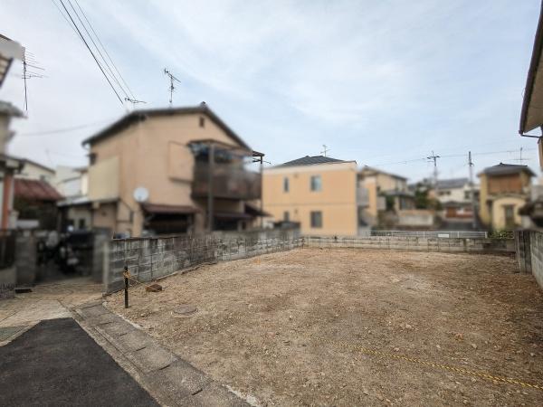 京都市右京区鳴滝安井殿町　建築条件無売土地 現地写真