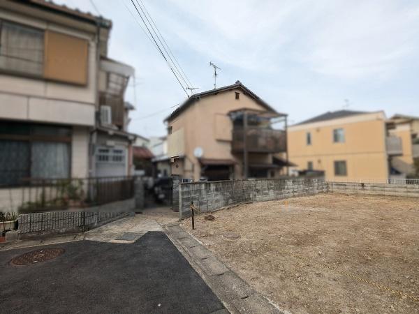 京都市右京区鳴滝安井殿町　建築条件無売土地 現地写真