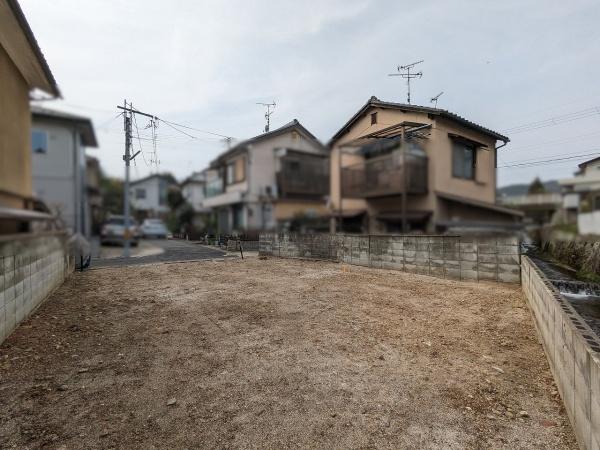 京都市右京区鳴滝安井殿町　建築条件無売土地 現地写真