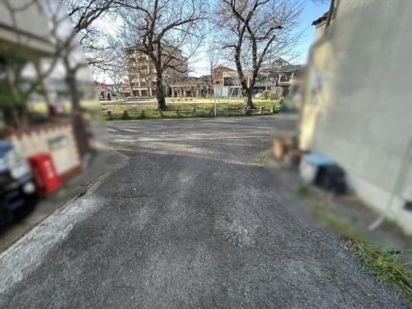 京都市山科区大宅甲ノ辻町　中古戸建 現地写真（前面道路含む現地写真）