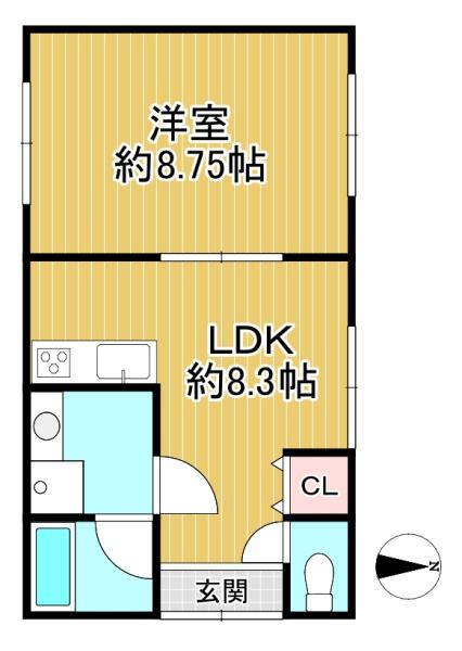 京都市西京区松尾万石町　中古戸建 間取図・土地図
