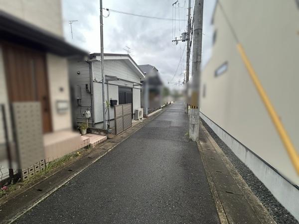 京都市西京区松尾万石町　中古戸建 現地写真（前面道路含む現地写真）