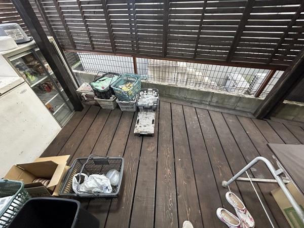 京都市北区大宮玄琢北町　中古戸建 現地写真（バルコニー）