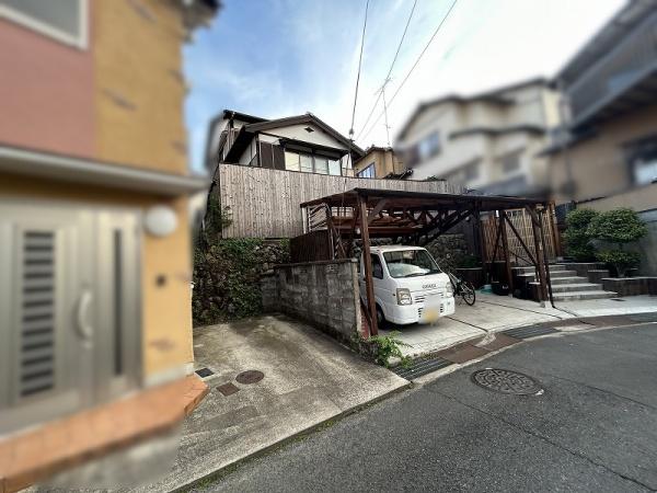 京都市北区大宮玄琢北町　中古戸建 現地写真（前面道路含む現地写真）