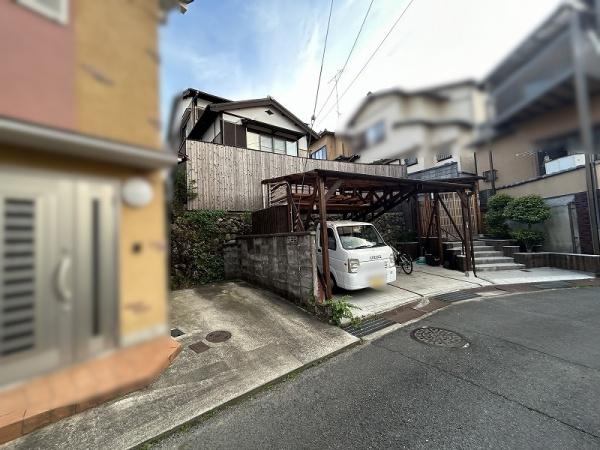 京都市北区大宮玄琢北町　中古戸建 現地写真（前面道路含む現地写真）