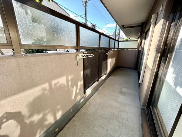 シャルマンフジ堺北 現地写真（バルコニー）