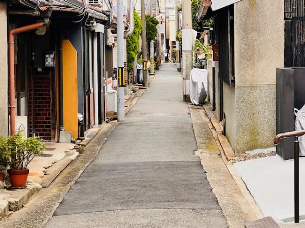 堺市堺区桜之町西3丁　古家付売土地 現地写真