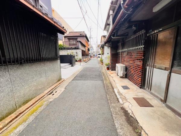 堺市堺区桜之町西3丁　古家付売土地 現地写真