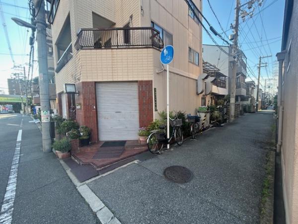 大阪市此花区伝法3丁目　店舗付住宅 現地写真（前面道路含む現地写真）