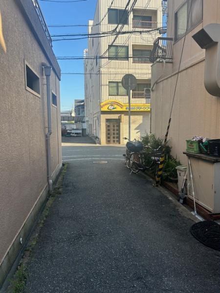 大阪市此花区伝法3丁目　店舗付住宅 現地写真（前面道路含む現地写真）