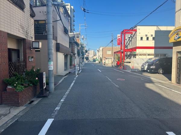 大阪市此花区伝法3丁目　店舗付住宅 現地写真（前面道路含む現地写真）