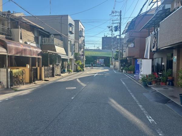 大阪市此花区伝法3丁目　店舗付住宅 現地写真（前面道路含む現地写真）
