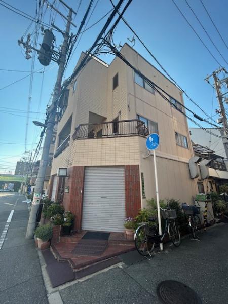 大阪市此花区伝法3丁目　店舗付住宅 現地写真（前面道路含む現地写真）