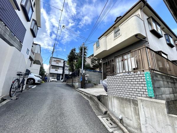 堺市西区北条町1丁　売土地 現地写真（前面道路含む現地写真）